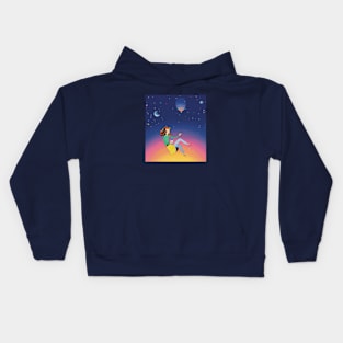 Trip to space Kids Hoodie